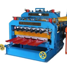 Glazed step tile cold roll forming machine